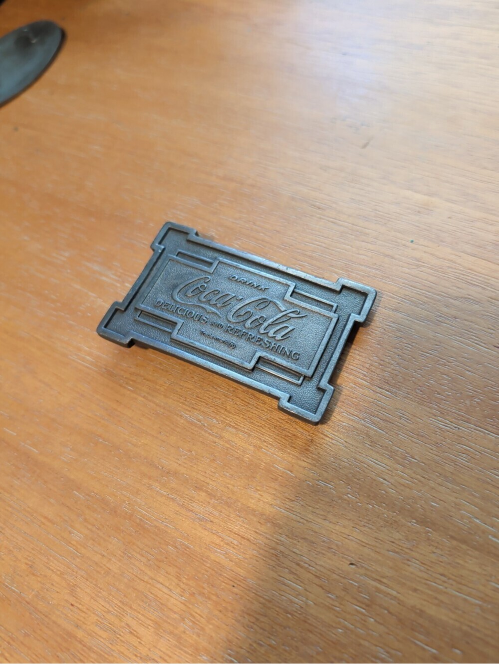 Coca Cola Coke Collectible Soft Drink Soda Gift 1970s NOS Vintage Belt Buckle
